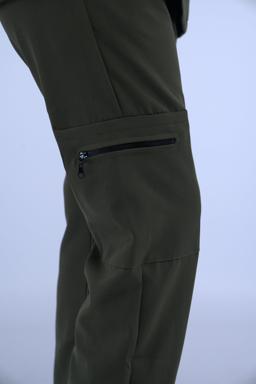 Olive Green Female Scrub