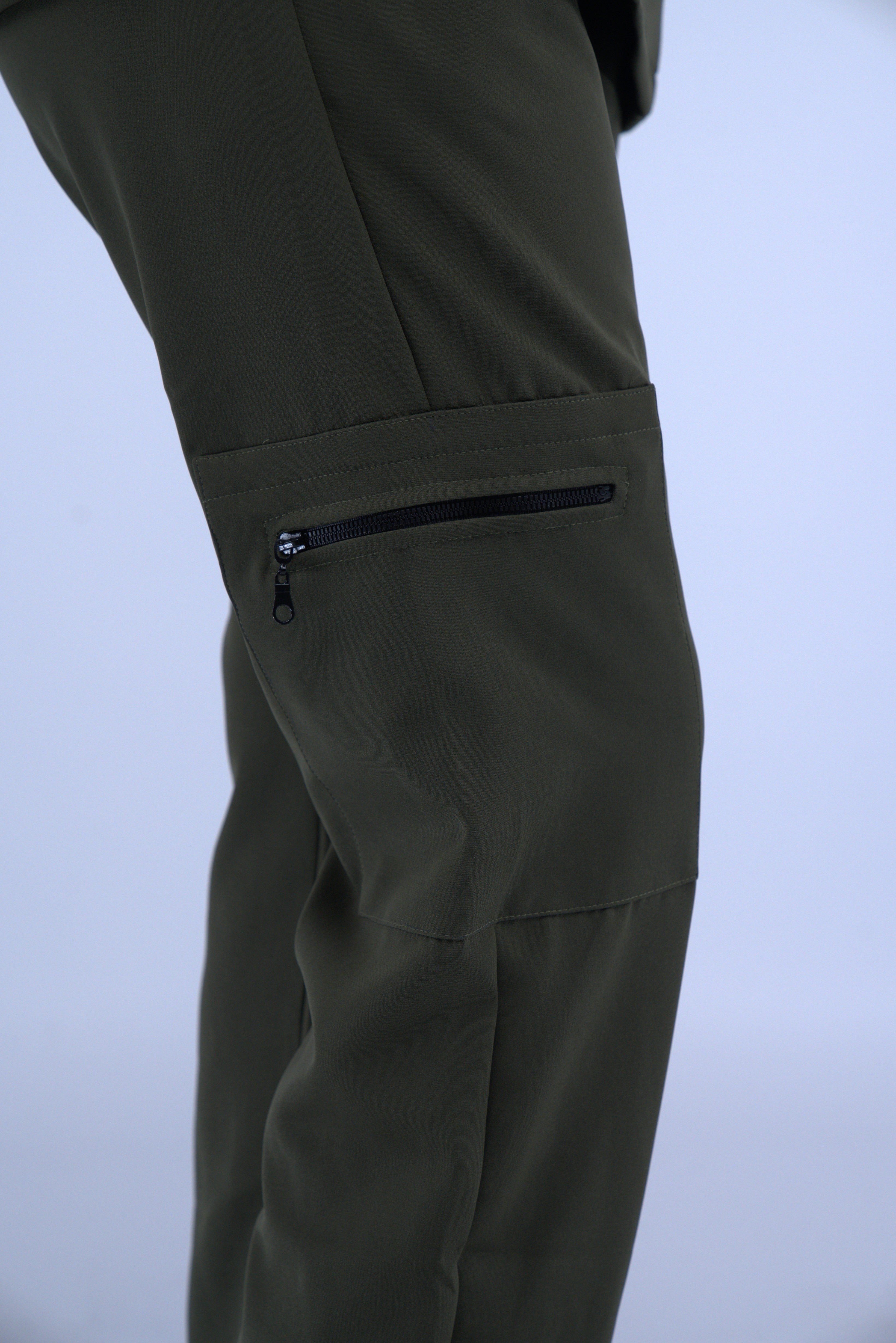 Olive Green Female Scrub