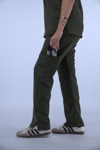 Olive Green Female Scrub