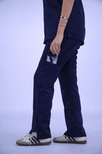 Navy Blue Female Scrubs